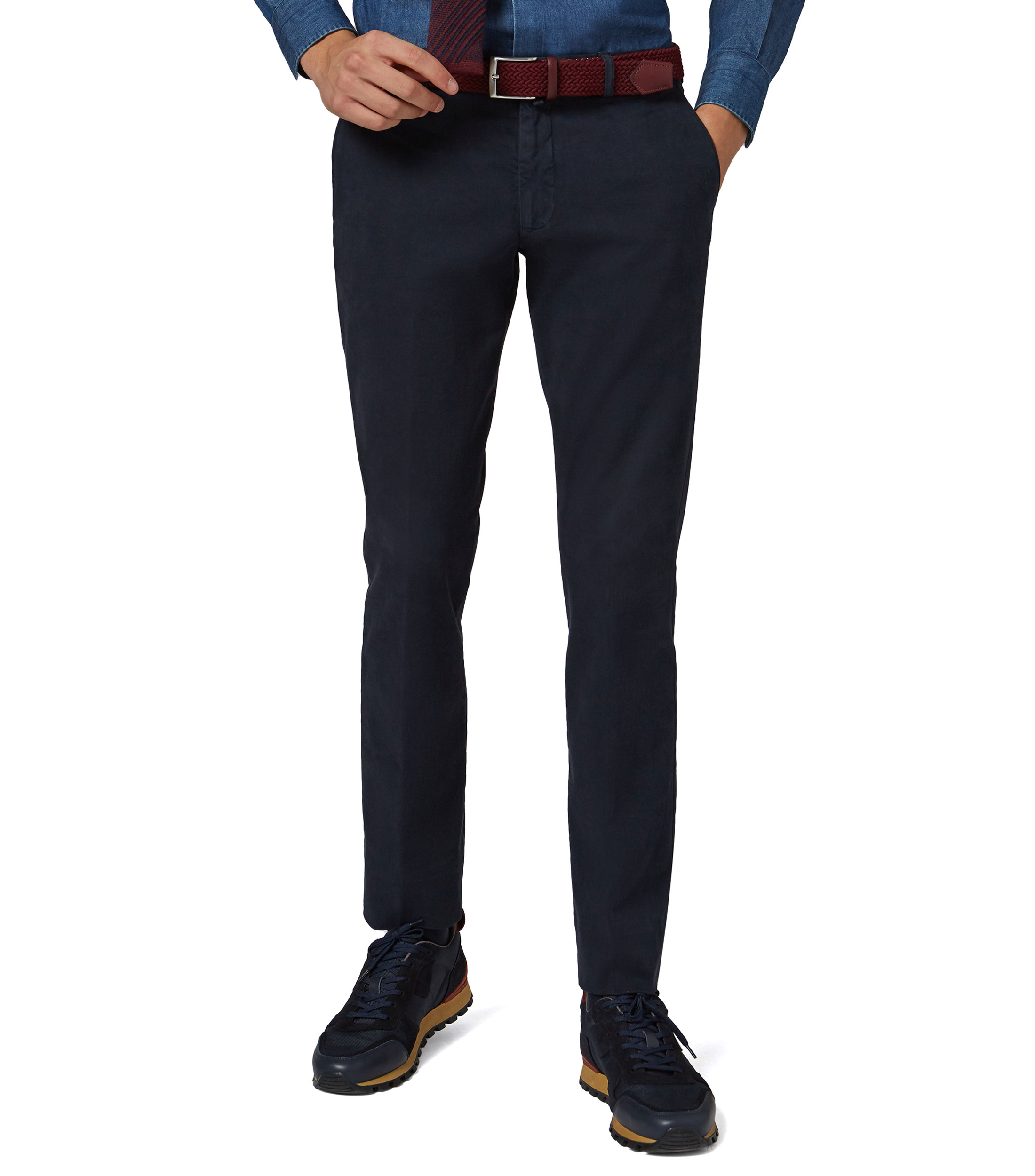 Gheri - Pantalones Casuales De Algodón De Cáñamo